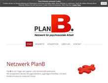 Tablet Screenshot of netzwerk-planb.de